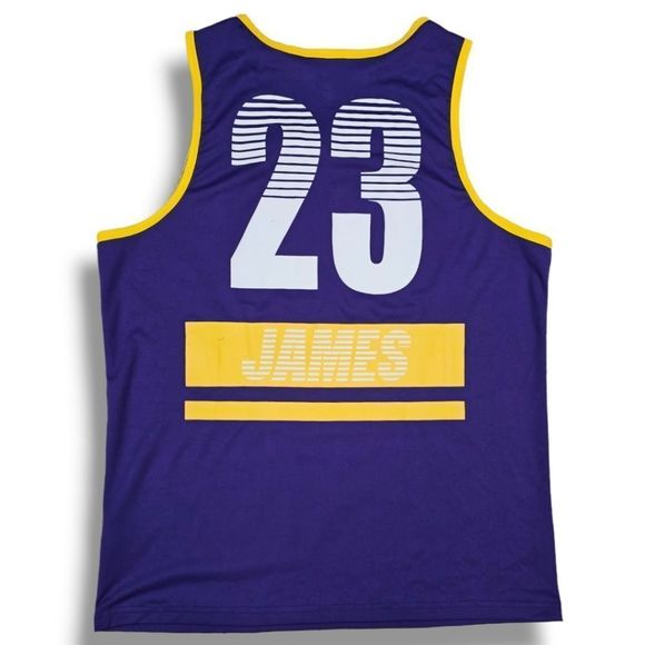 NBA LAKERS LEBRON JAMES JERSEY - Picture 3 of 4